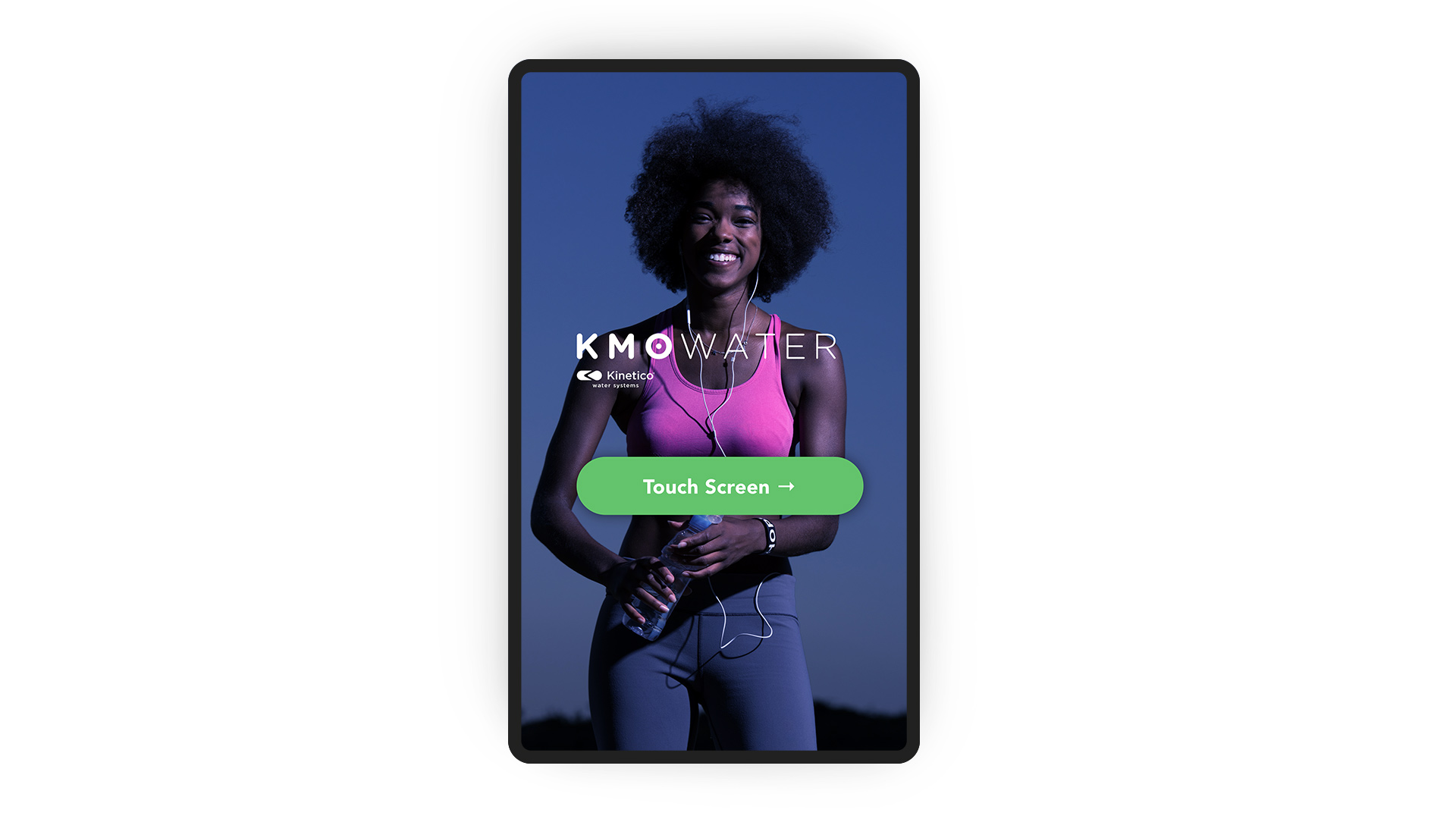 Portada de una App para pantalla táctil
