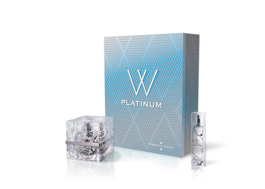 Diseño de packaging para roberto verino, cofre platinum
